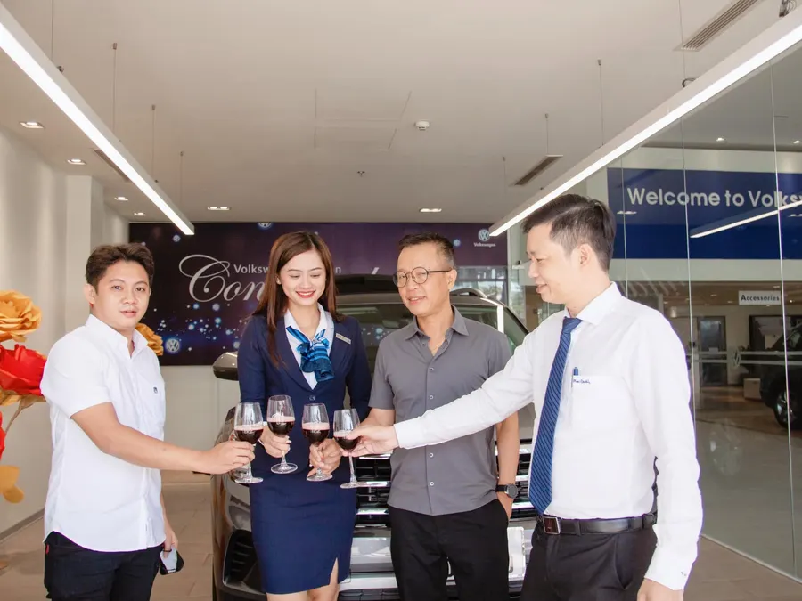 Khoảnh khắc giao xe Volkswagen — ảnh 5